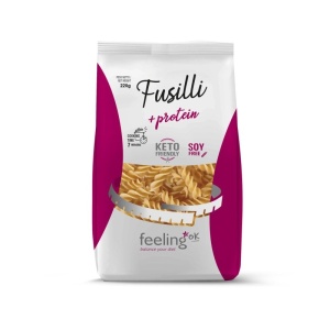 Paste FUSILLI proteice (low carb, keto) 220g - FeelingOK