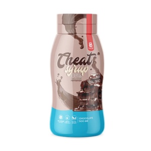 Sos pentru desert (topping) keto CIOCOLATA (fara zahar, vegan) 500ml - Cheat Meal - Img 1