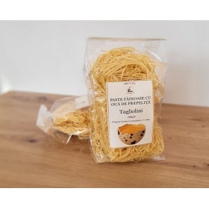 Tagliolini cu oua de prepelita 200g - Darurile Prepelitei