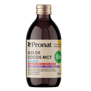 Ulei de cocos MCT ECO 250 ml - Pronat