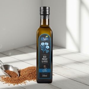 Ulei din seminte de In presat la rece 250ml - EVA