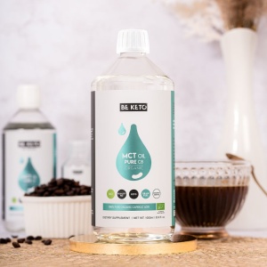 Ulei MCT C8 BIO, 100ml - BE KETO - Img 3