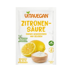 Acid citric (fara gluten, vegan) 10g - BioVegan