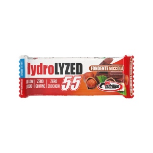 Baton proteic hidrolizat cu aroma de ALUNE DE PADURE (fara zahar, fara gluten, fara ulei de palmier) 55g - Pro Nutrition