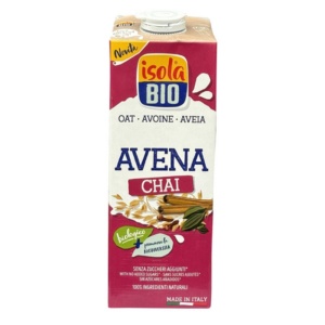 Bautura BIO de ovaz Chai cu cardamom, cuisoare si scortisoara (fara zahar) 1L - Isola Bio - Img 1