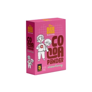 Bautura de cacao cu aroma de CAPSUNI (fara zahar) 5x30g - The Bee Bros