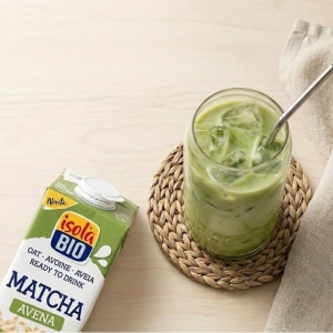 Bautura ECO din Ovaz cu Matcha (fara zahar, fara lactoza) 1L - Isola Bio - Img 2