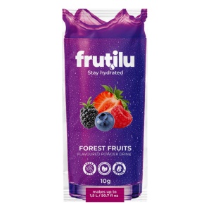Bautura instant pudra cu aroma de Fructe de Padure, Stevia si Vitamina C (fara zahar, fara gluten, fara lactoza, vegan) 10g - ProNutrition