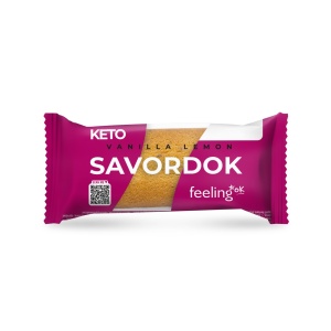 Biscuit Savoiardo cu VANILIE si LAMAIE (Low-Carb, proteic, fara zahar) 35 gr - FeelingOK