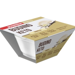Budinca cu Vanilie KETO (fara zahar, fara gluten, lowcarb) 125g - Pro Nutrition