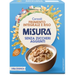 Cereale mic dejun cu fibre (grau integral, ovaz, orez, fara zahar) 350g - MISURA