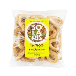 Covrigei faina integrala si chimen 100gr SOLARIS