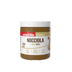 Crema tartinabila KETO cu Cacao si Alune de Padure (fara zahar, lowcarb, proteica) 250g - Pro Nutrition