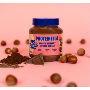 Crema tartinabila proteica cu alune de padure si cacao PROTEINELLA (fara zahar) 360g - HEALTHYco - Img 4