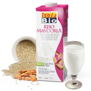 ECO Bautura din orez cu migdale, fara gluten, Isola Bio 1L - Img 5