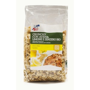 ECO Musli crocant cu fulgi ovaz, lamaie si ghimbir, Finestra Sul Cielo 375g - Img 2