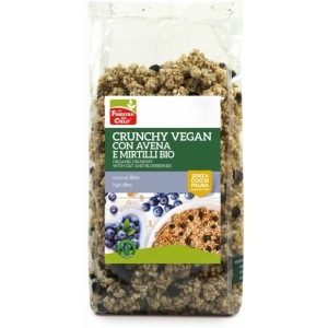 ECO Musli crocant cu fulgi ovaz si afine, vegan, Finestra Sul Cielo 375g