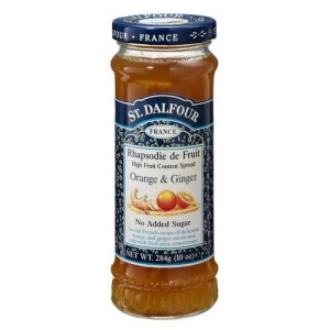 Gem portocale si ghimbir (fara zahar, fara gluten) 284g - ST.DALFOUR