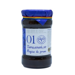 Magiun de prune IGP (fara zahar, fara conservanti) 350g - Topoloveni - Img 1