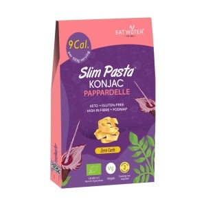 Pappardelle din faina de konjac BIO 270g (vegan, fara carbohidrati, fara gluten, keto) - Slim Pasta - Img 1