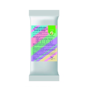 Pudra pentru jeleu sau crema cu aroma de VISINE (lowcarb, fara zahar, fara gluten, KETO) 100g - NoCarb
