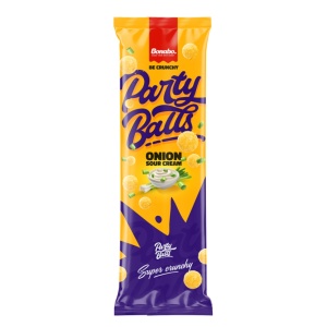 Pufuleti cu aroma de Ceapa si Smantana PARTY BALLS (fara gluten) 300g - Bonabo