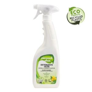 Solutie ECO pentru curatat geamuri, oglinzi si suprafete din plastic Pierpaoli Ekos 750ml - Img 2