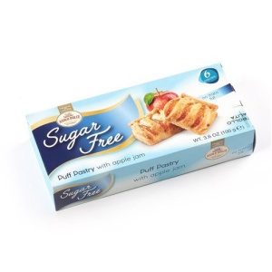 Strudele din foitaj cu mere (fara zahar) 100g - Asolo Dolce