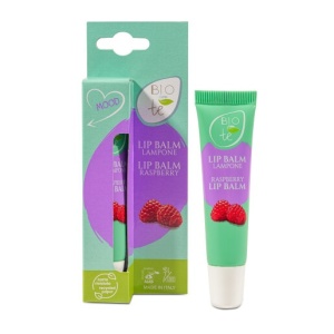 Balsam de buze cu zmeura, unt de shea Bio, vit E, vegan, Bioconte, 15 ml