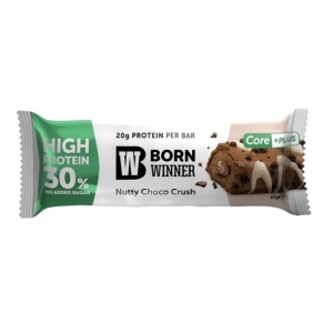 Baton Proteic Core Plus Nutty Coco Cruch (fara zahar) 65g - Born Winner