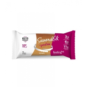 Biscuit Savoiardo cu ALUNE (Low-Carb, proteic, keto, fara zahar) 35 gr - FeelingOK