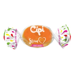 Bomboane cu Caramel si Stevia (fara gluten, fara zahar) 75g - Cipi - Img 2