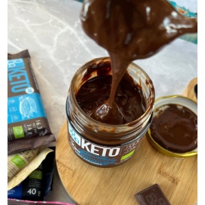 Crema de ciocolata ECO cu ulei de cocos MCT (fara zahar, keto) 200g - COCOA KETO - Img 2