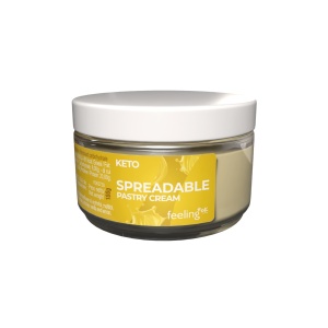 Crema de PATISERIE tartinabila (low carb, proteica, fara zahar) 100g - FeelingOK