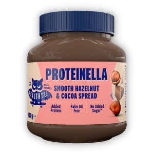 Crema tartinabila proteica cu alune de padure si cacao PROTEINELLA (fara zahar) 360g - HEALTHYco