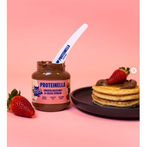 Crema tartinabila proteica cu alune de padure si cacao PROTEINELLA (fara zahar) 360g - HEALTHYco - Img 2