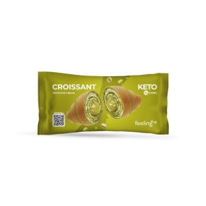 Croissant proteic cu FISTIC (Low-Carb, proteic , keto, fara zahar, fara soia) 50g - FeelingOK