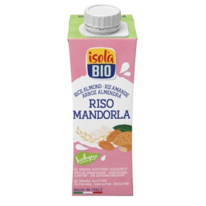 ECO Bautura din orez si migdale, fara gluten, Isola Bio 250ml - Img 2