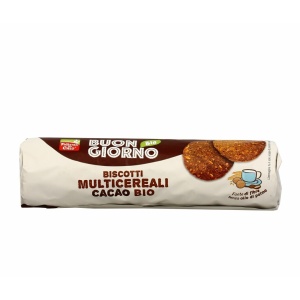ECO Biscuiti cu multicereale si cacao (fara zahar adaugat) Finestra Sul Cielo 250g - Img 4