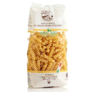 ECO Paste Fusilli din grau dur Iris Bio 500g - Img 2