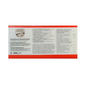 ECO Rosii pasate (cutie tetra pack), Iris Bio 3X200g - Img 3