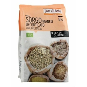 ECO Sorg alb decorticat, fara gluten, Fior di Loto 400g - Img 4