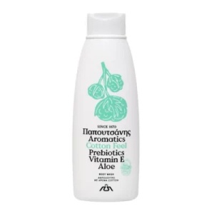 Gel de dus 100% vegan COTTON FEEL cu prebiotice si vit. E 650ml - AROMATICS