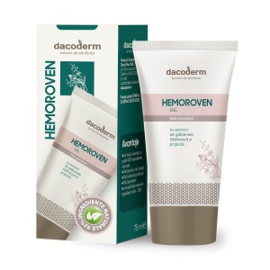GEL HEMOROVEN "DACODERM" 75ml DACIA PLANT