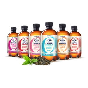 Kombucha Zero cu Ghimbir si Lamaie Eco 400ml (fara zahar, fara gluten, vegan) - The Gutsy Captain - Img 3