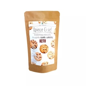Mix pentru fursecuri KETO cu Ciocolata (fara zahar, fara gluten, lowcarb) 365g - Piec Przemian