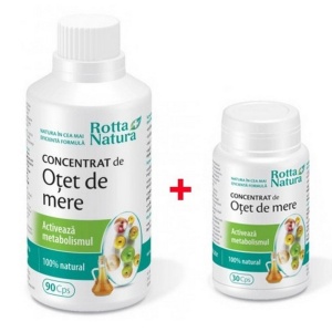 Otet de mere concentrat 90cps + 30cps CADOU - ROTTA NATURA