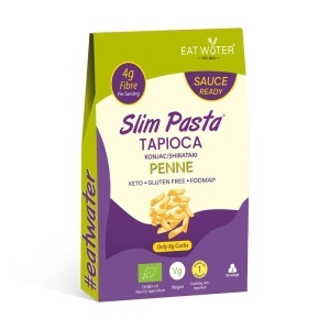 Penne ECO din Tapioca si Konjac 200g (vegan, low carb, fara gluten) - Slim Pasta - Img 1