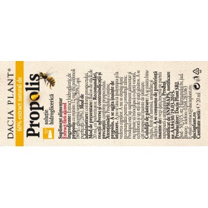 PROPOLIS FARA ALCOOL (spray) 20ml DACIA PLANT - Img 3