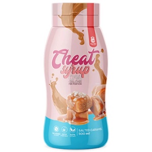 Sos pentru desert (topping) keto CARAMEL SARAT (fara zahar, vegan) 500ml - Cheat Meal